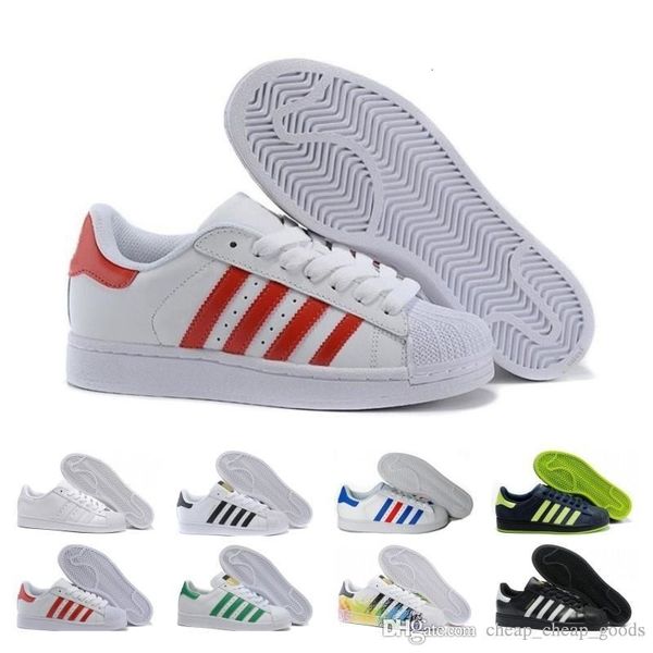 

super star white hologram iridescent junior superstars 80s pride womens mens trainers superstar casual shoes size 36-45