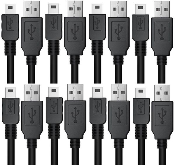 

Mini 5pin cable 70cm 20cm 80cm 1m 3ft mini u b cable od3 5 u b 2 0 a to mini b 5pin cable wire for digital camera