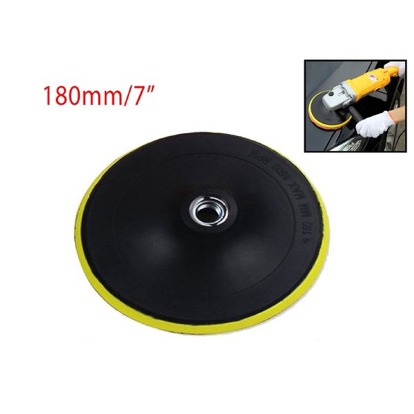 

150mm / 180mm rubber polishing backing pad for angle grinder furniture buffing machine auto car polishing accessories