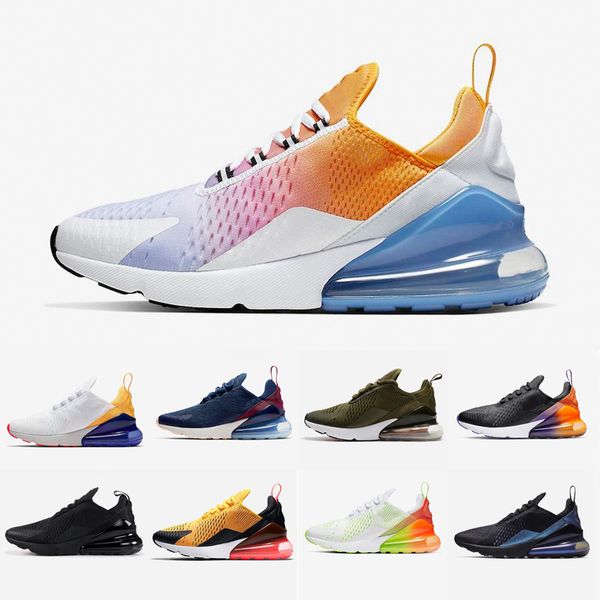 

270 basket parra punch p blue mens women running shoes triple white university red olive volt habanero 27c flair 270s sneakers 36-45, White;red