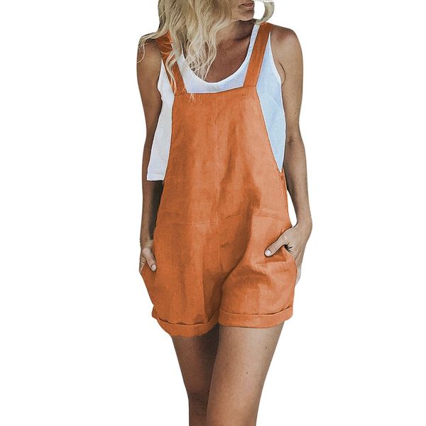 

хлопок линия женщин casaul легкий костюм с шортами solid color bow тонкий спагетти ремень широкие карманы ноги брюки комбинезоны, Black;white