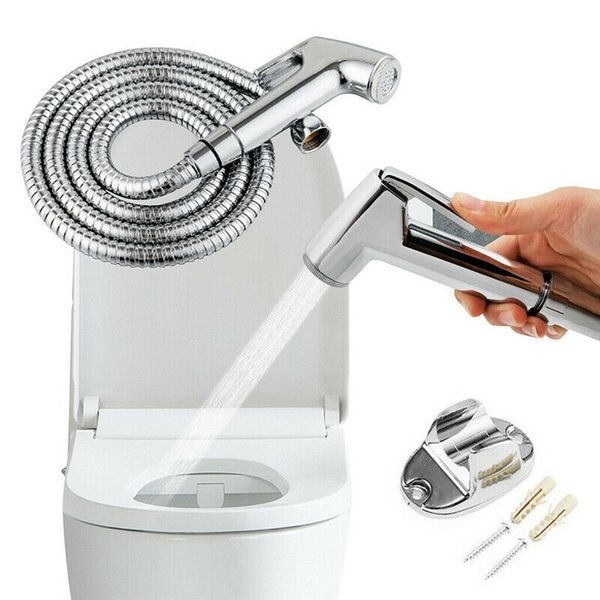 

easy-toilet bathroom hand held handheld sprayer shower bidet spray hose holder other bath toilet supplies
