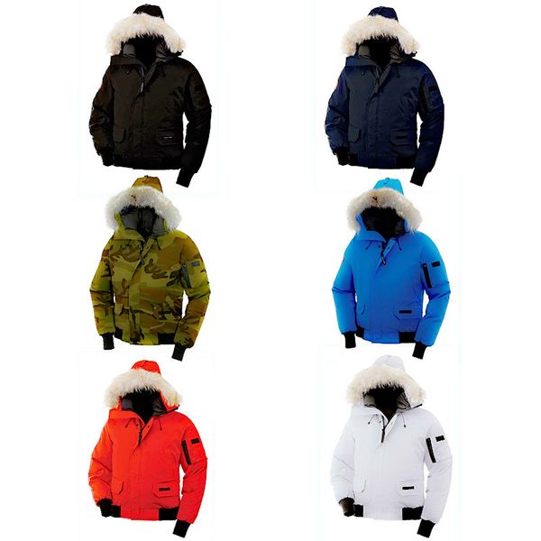 

canada goose jackets 19top гусь зима вниз с капюшоном пуховик камуфляж китай канада нас мужской женщин застежки-молнии теплый вниз качество, Black