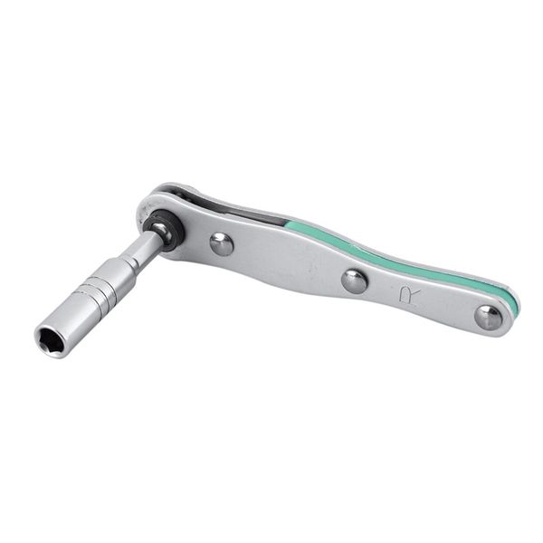 

12pcs mini hand ratchet driver set electric screwdriver bits pocket ratcheting socket screwdriver for repair tool set silver