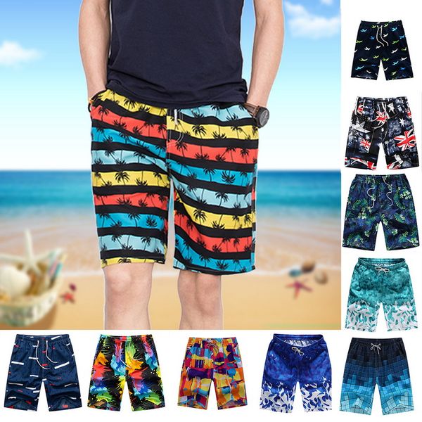 

sfit 2020 new summer wholesale men's board shorts beach brand shorts surfing bermudas masculina print men boardshorts, White;black