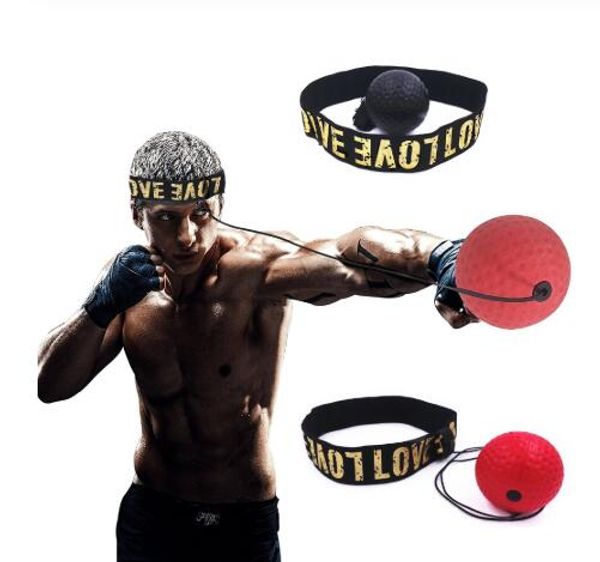 

boxing reflex speed punch ball mma sanda boxer raising reaction force hand eye training set stress boxing muay thai exercise