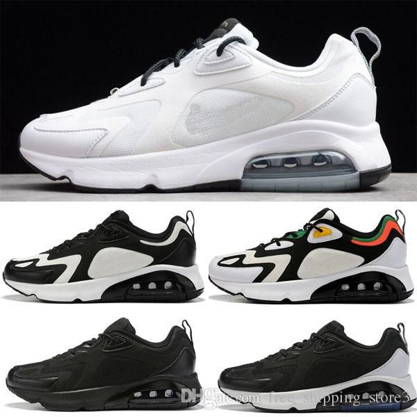 

2019 running shoes men shoes new arrival 200 black white blue sports shoes sneakers new style eur 40-45