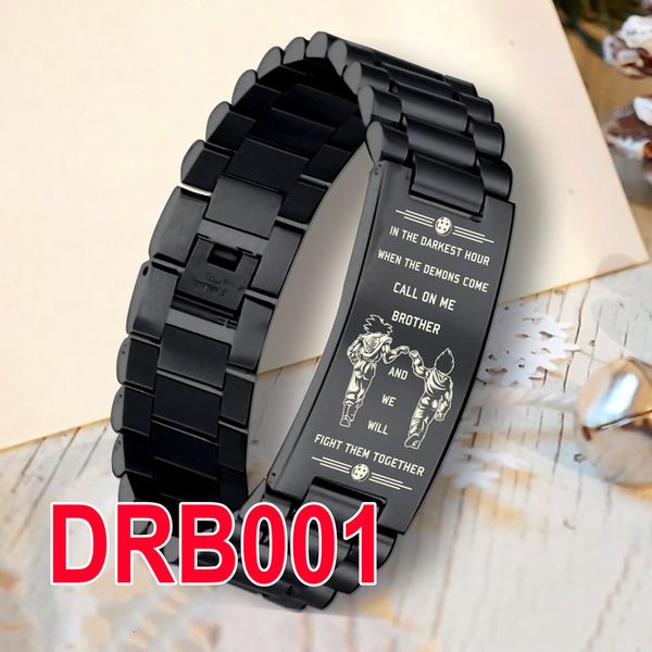 

stainless steel men watch band bracelet bracelet in black with 8.26 inch, Golden;silver