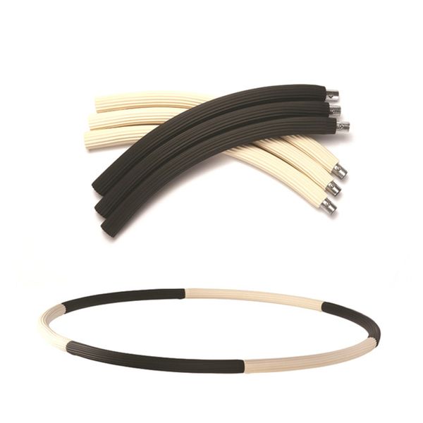 

thin waist sport hoop can be disassembled steel tube massage stitching fitness sports equipment multi-color optional