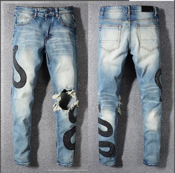 

mens designer jeans hip hop pants print printd zipper 2019 new-arrival fashion apparels zippers multi-style and multi-color popular clothes, Blue