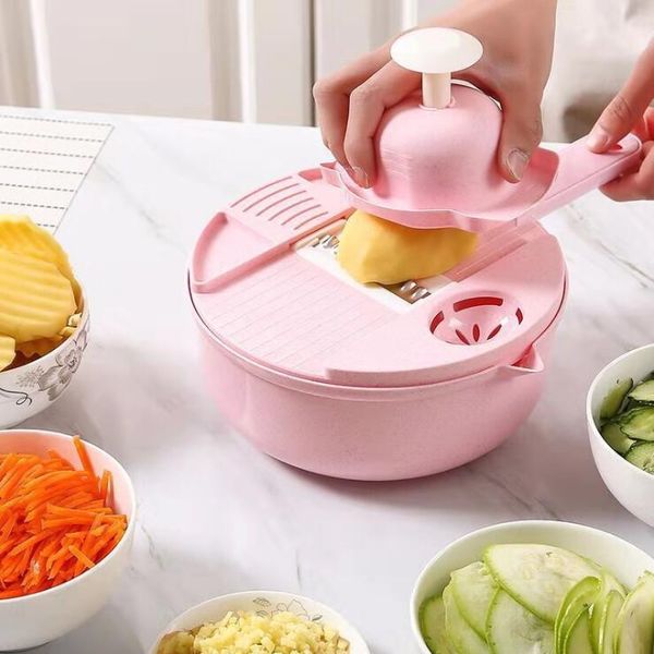 

multi-function vegetable slicer creative vegetable cutter potato peeler carrot onion grater with strainer kitchen accessories lxl1194-1