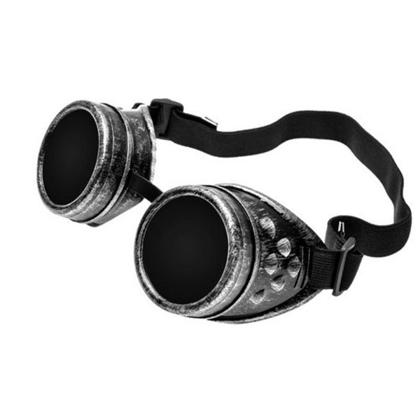 

welding goggles in rustic steampunk style for cosplay and fancy dress victorian