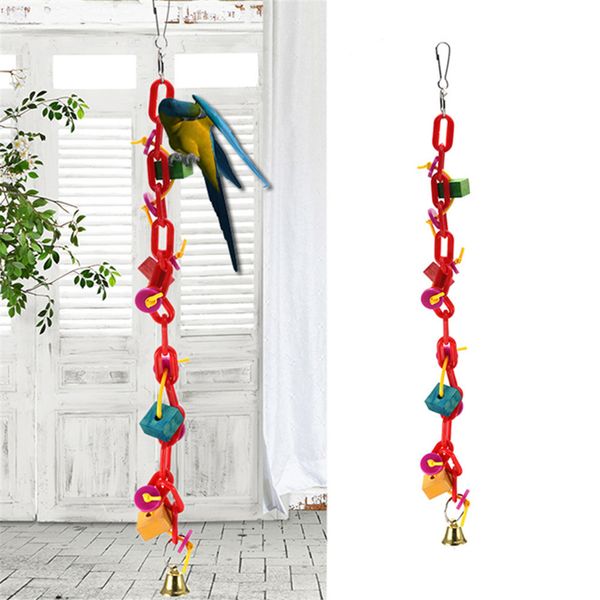 

parrot daily necessities-plastic chain gnawing toys - decorative birdcage,beautiful, easy to carry, durable,toxic and safe