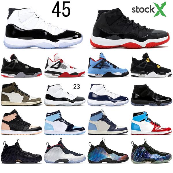 

с носком баскетбольные туфли мокко обсидиан кроссовки мужчины женщины 1s 4s 11s конкорд 45 разводят малиновый оттенок черный кот спортивные, White;red