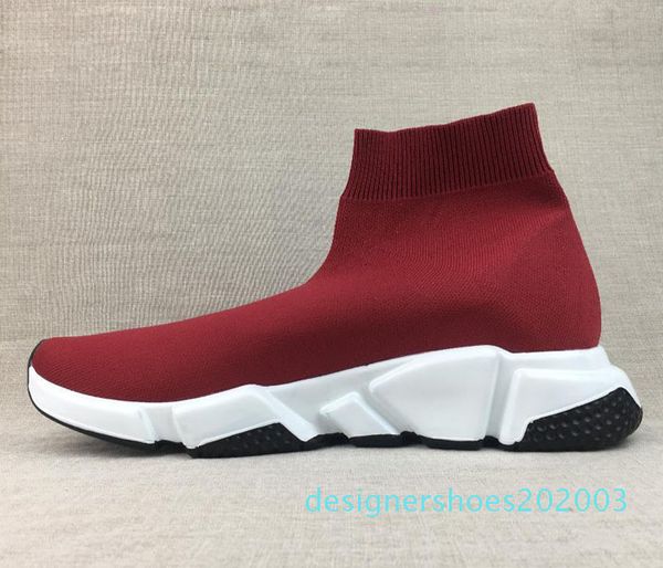 

selling original 2018 women men sock walking shoes black white red speed trainer sports sneakers casual shoe mens 36-47 d3