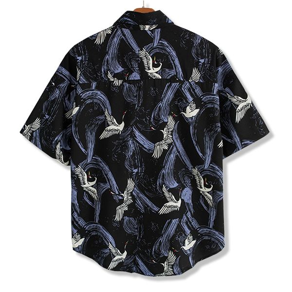 

plus large size code male tide slimming 9xl 10xl 11xl half short sleeve shirt men's clothing, White;black