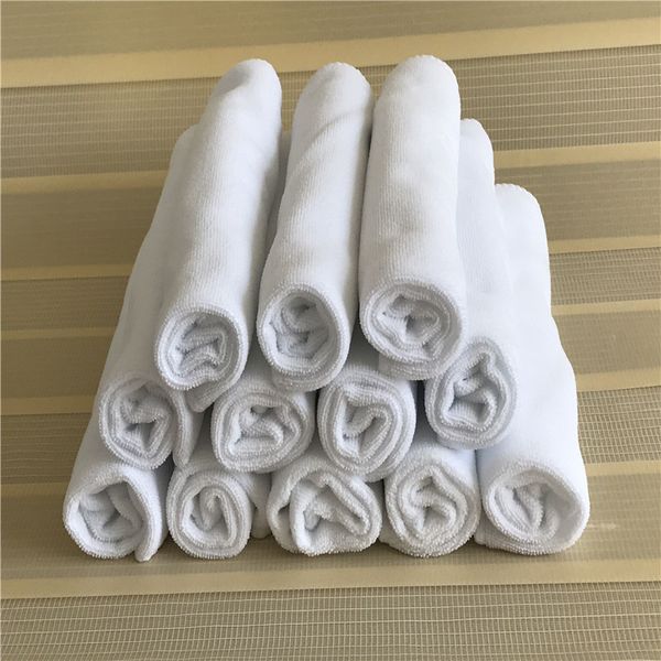 

l cotton white towel thickening quick-drying antibacterial towel without shavings work fine independent packaging 200gsm 30x70cm