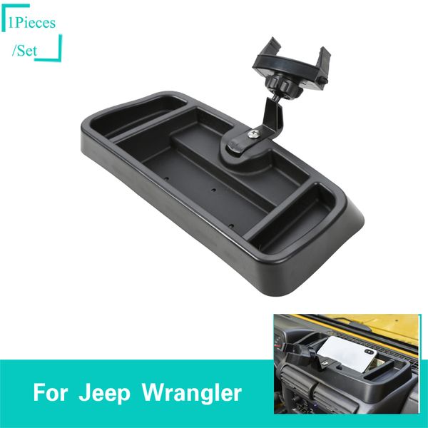 Abs Black Mobile Phone Bracket For Jeep Wrangler Tj 1997 2006 Second Generati Factory Outlet Auto Internal Accessories Car Interior Accessories Car