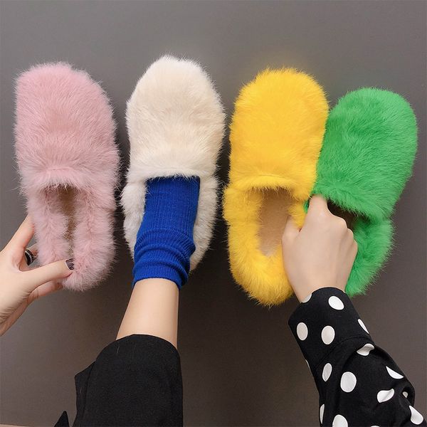 

round toe shallow mouth winter shoes women all-match autumn slip-on women's moccasins female footwear casual sneaker modis, Black