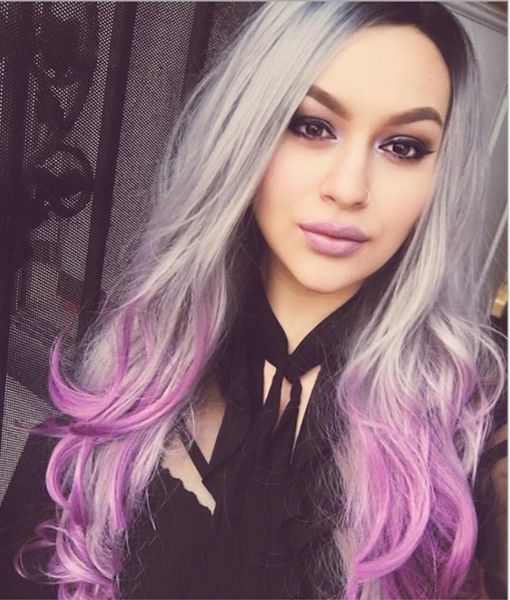 Long Curly Hair Rose Intranet Wig For European And American Women