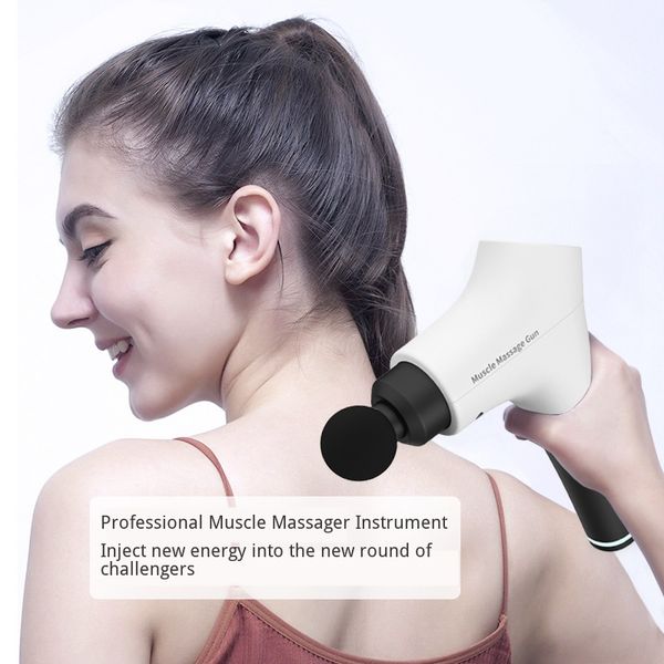 

muscle massage gun fitness muscle relax electric massage tool deep vibration relieve fatigue antistress relief pain health care