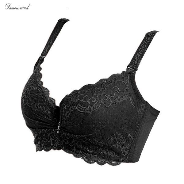 

женщины lace push up bra большой плюс размер сексуальное белье супер белье тонкие бюстгальтеры без подкладки для женщин underwire minimizer, Red;black
