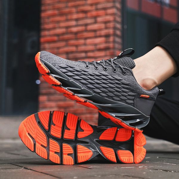 

fashion personality male casual footwear lace-up tenis men shoes sneakers men breathable casual footwear light big size 39-46, Black