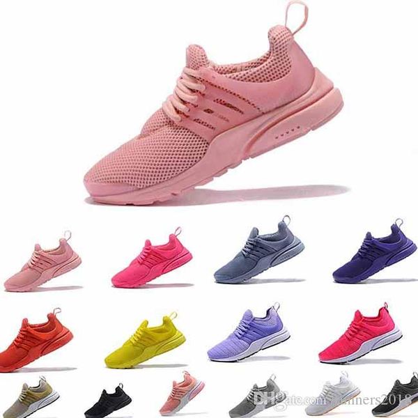 

2019 TOP PRESTO 5 BR QS Breathe Черный Белый Желтый Красный Мужская обувь Кроссовки Женские