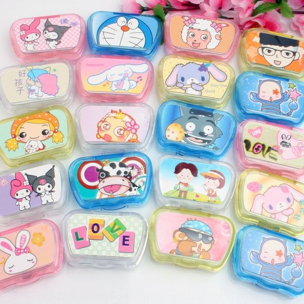 

jhj022 invisible with glasses case nursing glasses mirror double box contact case nursing box
