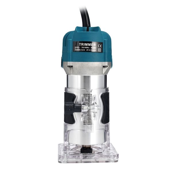 

800w electric hand trimmer router wood carving machinelightweight with wired design, convenient for daily operation and carrying. - suitable