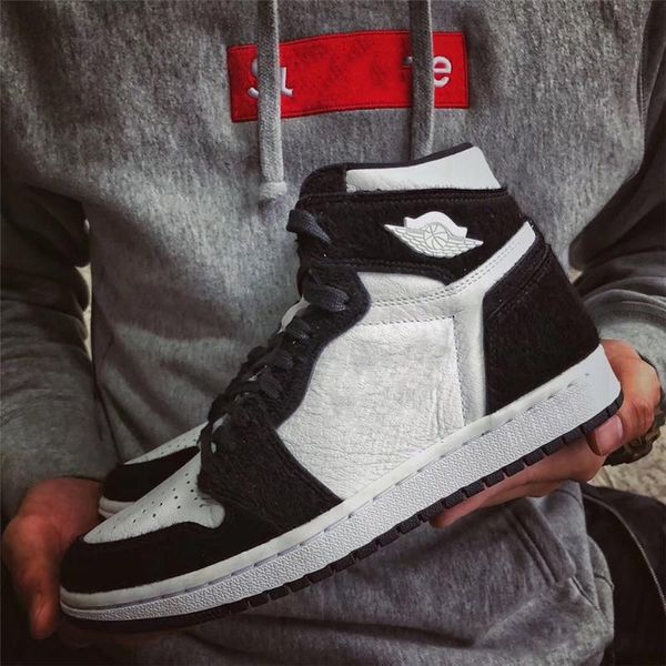 

2019 новый ретро high og wmns panda 1 баскетбольные кроссовки black white air классические спортивные мужчины женщины 1s спортивные кроссовк