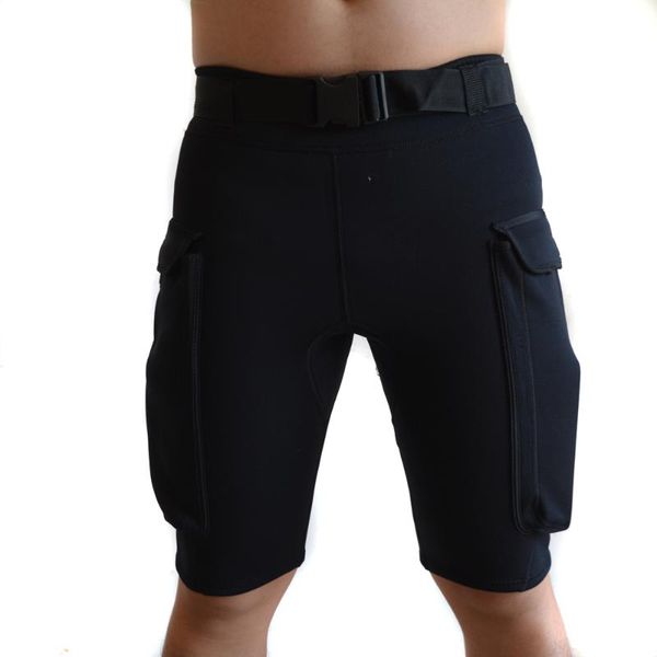 

wyoturn 2mm wetsuit neoprene diving shorts surfing shorts adjustable waist swimming surfing pocket