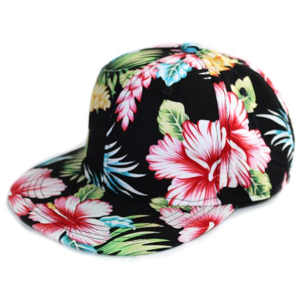 

2019 new selling hats print flowers leaves baseball caps hats for men women snapback caps hip hop bone spring hats, Blue;gray