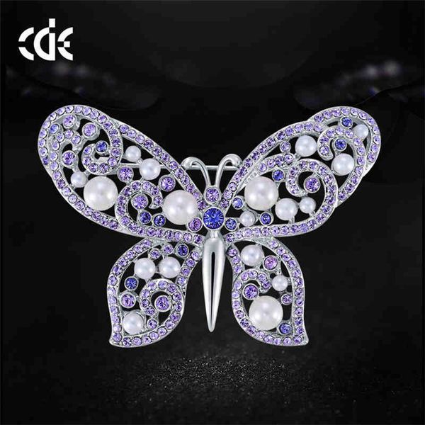 

wedding party beaded pearl gift woman lady diamond jewelry brooches for bride acting initiation graduation cde-1243, Gray