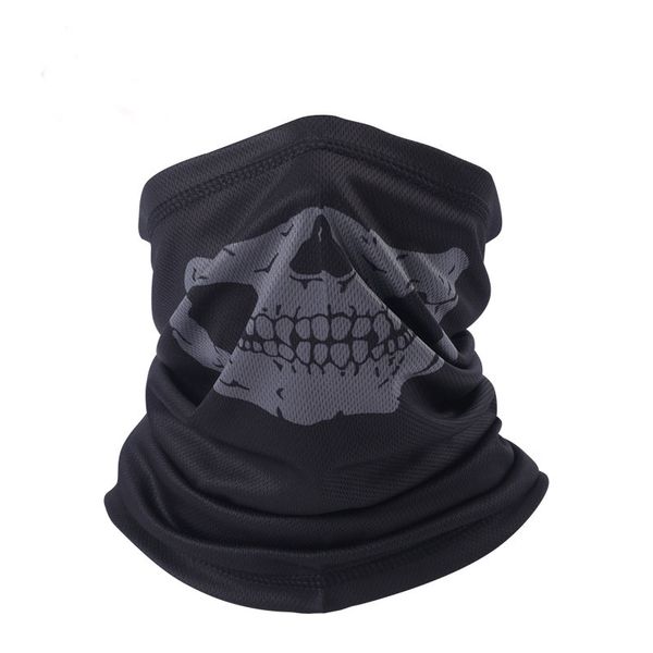 

мотоцикл маска велосипедов лыжная череп половина маска привидения шарф многоцелевой шеи грелка ветрозащитный и пыле