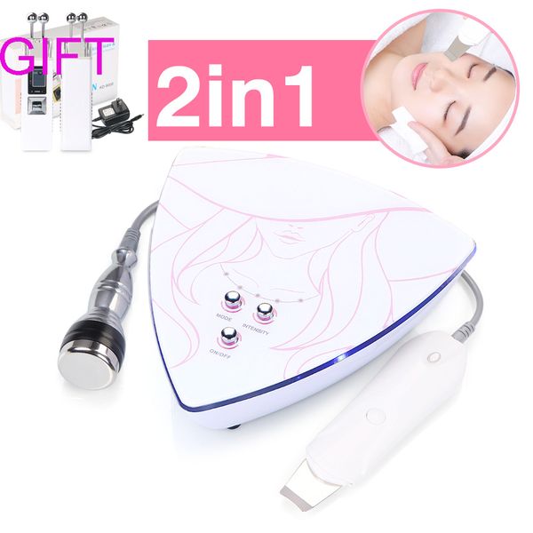 

us stock pro 3mhz ultrasound ultrasonic skin scrubber facial instrument skin cleaner peeling gift galvanic nutrition absorbption