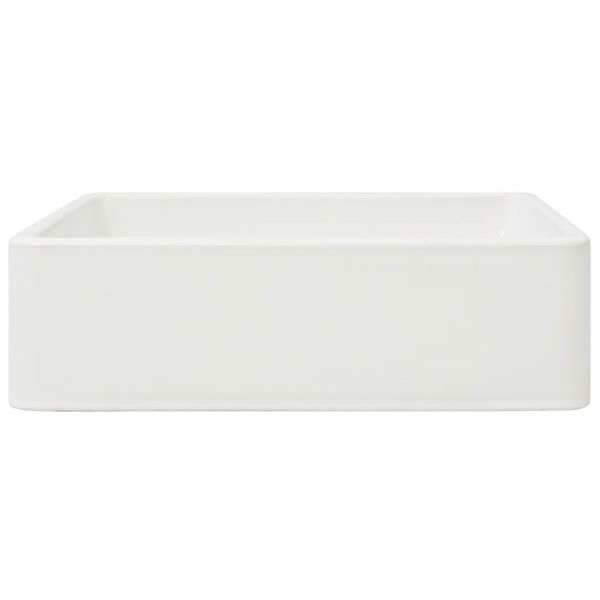 

washbasin ceramic white 41 x 30 x 12 cm bathroom storage organization