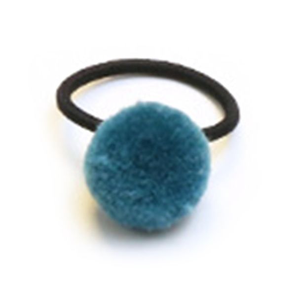 

kids girls hair bands with fur ball rope cute elastic hair accessories children