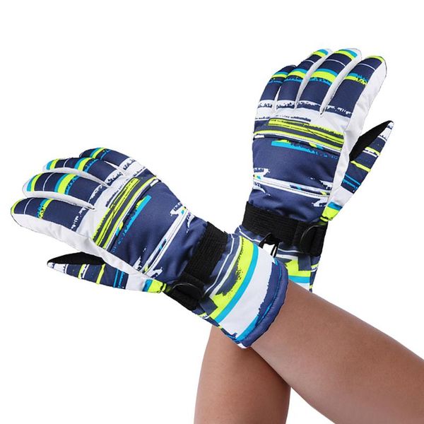 

men/women skiing nylon motorcycle riding waterproof ski skate gloves winter warm thick snowboard skating gloves