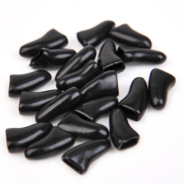 

color 100pcs/lot pet cat nail soft claws nail cap paw caps pet nail cover with adhesive glue+ applicator