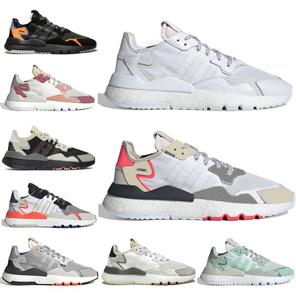 

new cheap nite jogger 3m reflective running shoes men women top quality triple black white breathable mens trainer sports sneakers 36-45