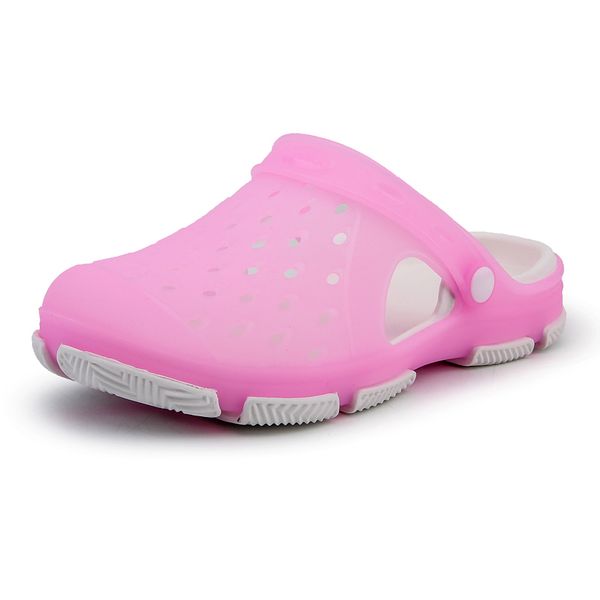 

crocse women sandals outdoor slip on summer beach shoes fashion light jelly shoes women sandals, Black