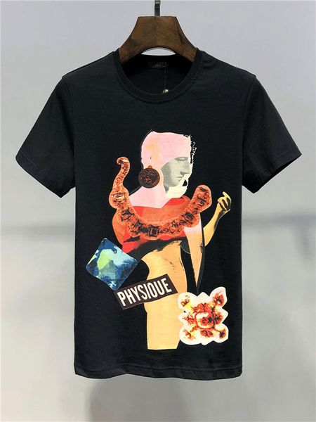 

mens designer selecta printed summer new 3d print print t-shirt paris fashion designer apparel men's fashion t-shirt medusa print t-shi, White;black