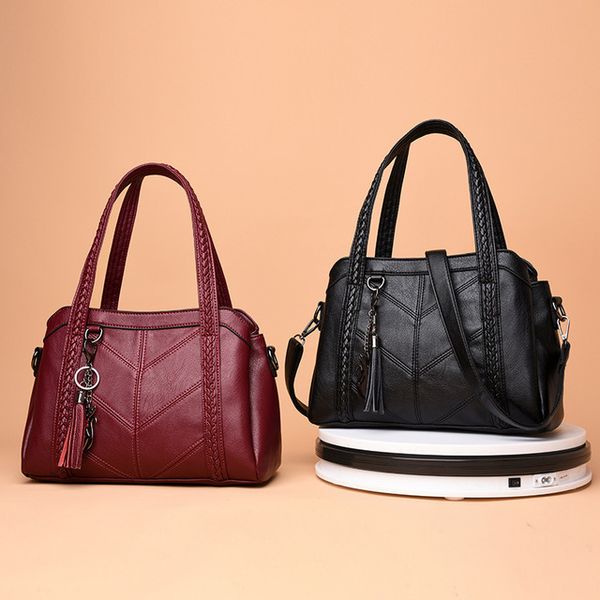 

female crossbody bags tassel decoration sac a main messenger handbag ladies shoulder sac main femme bags