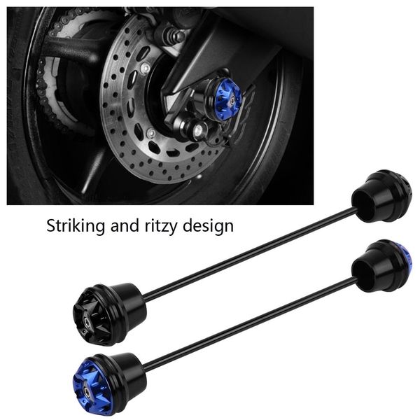 

crash slider cnc aluminum alloy rear fork crash sliders wheel falling protector for mt03 yzf-r3 r25 2014 2015 2016