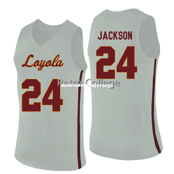 

loyola ramblers 5 marques townes 24 aundre jackson red white sewn college stitched sewn basketball jerseys xs-6xl vest jerseys, Black;blue
