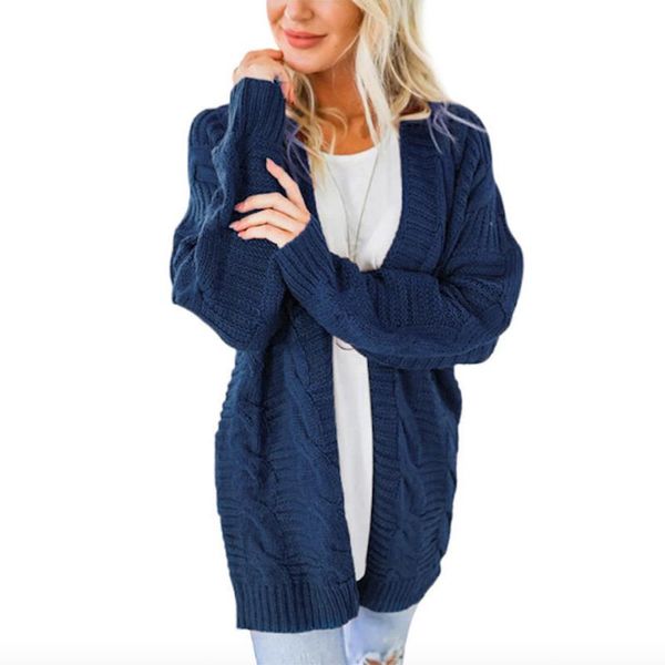 

litthing women spring short sweaters cardigan casual female long sleeve knitted sweaters ladies fashion loose knitwears coats, White