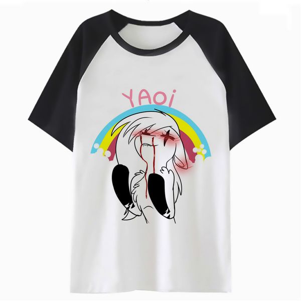 

yaoi t shirt t-shirt tshirt hop tee harajuku for streetwear hip male clothing funny men pf4909, White;black