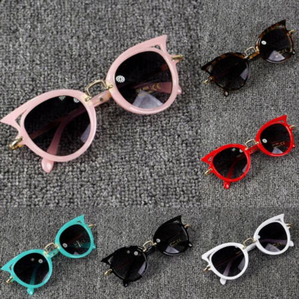 

uv 400 flexible fashion kids children polarized sunglasses safety protection, White;black