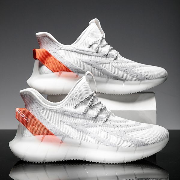 

2020 brand running shoes men breathable sports shoes flying weave sneakers men light training jogging trainers